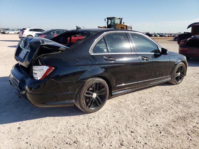 WDDGF4HB7DA865127 - 2013 MERCEDES-BENZ C 250 BLACK photo 3