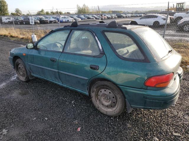 JF1GF4356VG821846 - 1997 SUBARU IMPREZA L GREEN photo 2