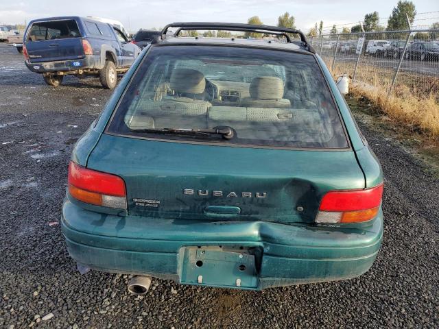 JF1GF4356VG821846 - 1997 SUBARU IMPREZA L GREEN photo 6