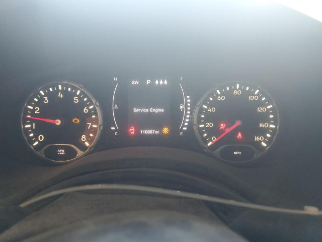 ZACNJBAB8KPJ94009 - 2019 JEEP RENEGADE SPORT SILVER photo 9