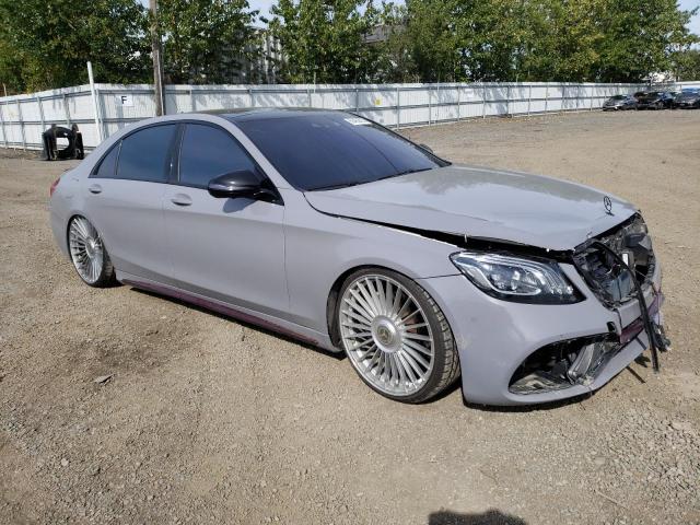 WDDUG8FB7FA083200 - 2015 MERCEDES-BENZ S 550 4MATIC GRAY photo 4