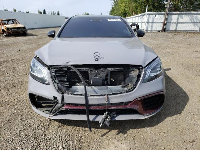 WDDUG8FB7FA083200 - 2015 MERCEDES-BENZ S 550 4MATIC GRAY photo 5