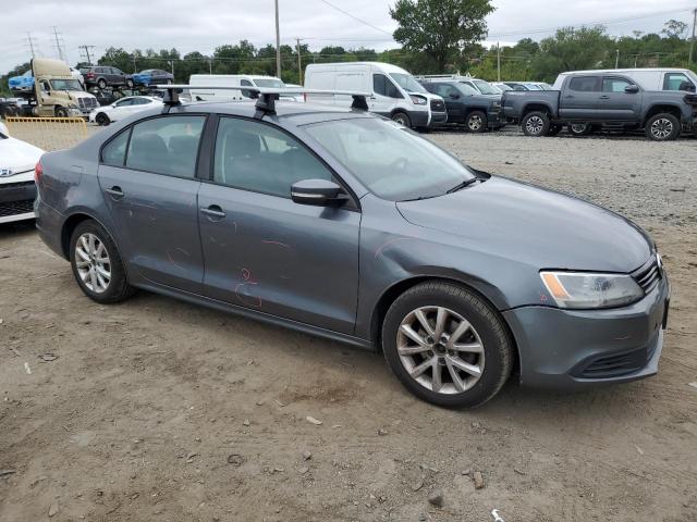 3VWDX7AJ9CM313558 - 2012 VOLKSWAGEN JETTA SE GRAY photo 4