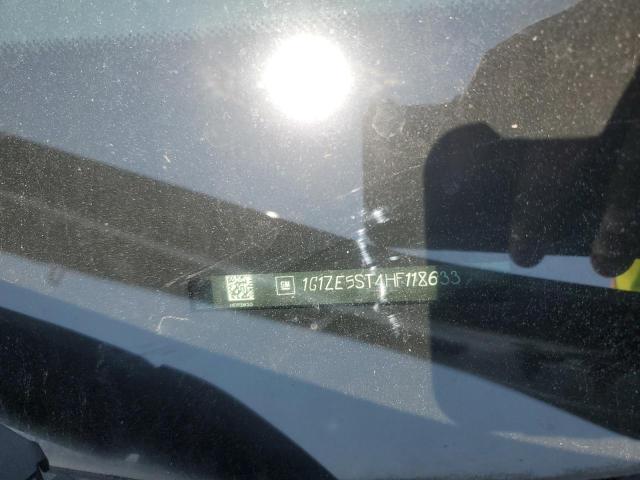 1G1ZE5ST4HF118633 - 2017 CHEVROLET MALIBU LT GRAY photo 12