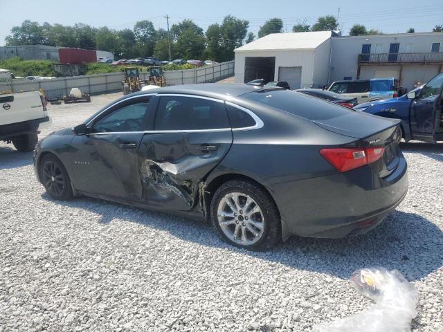 1G1ZE5ST4HF118633 - 2017 CHEVROLET MALIBU LT GRAY photo 2