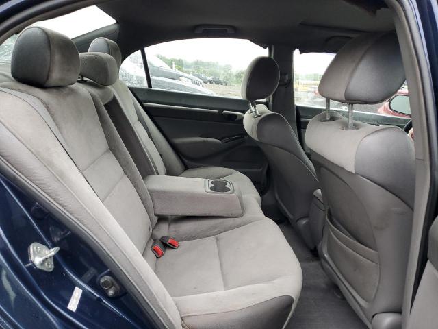 1HGFA16818L015967 - 2008 HONDA CIVIC EX BLUE photo 10