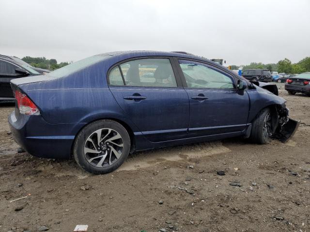 1HGFA16818L015967 - 2008 HONDA CIVIC EX BLUE photo 3