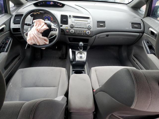 1HGFA16818L015967 - 2008 HONDA CIVIC EX BLUE photo 8