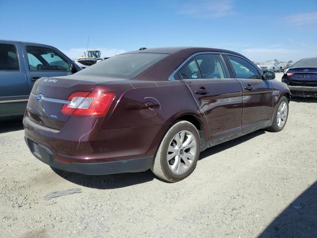 1FAHP2EW0BG107170 - 2011 FORD TAURUS SEL BURGUNDY photo 3