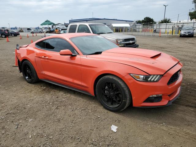 1FA6P8TH2F5351368 - 2015 FORD MUSTANG ORANGE photo 4