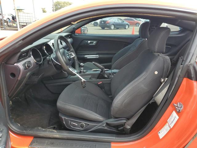 1FA6P8TH2F5351368 - 2015 FORD MUSTANG ORANGE photo 7