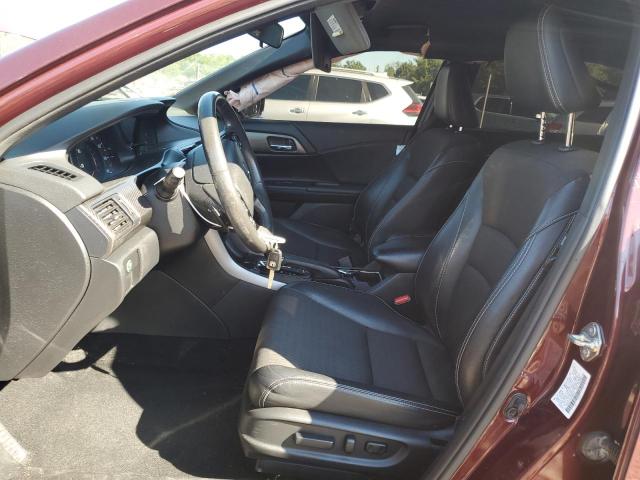 1HGCR2F50HA089044 - 2017 HONDA ACCORD SPORT მუქწითელი ფოტო 7