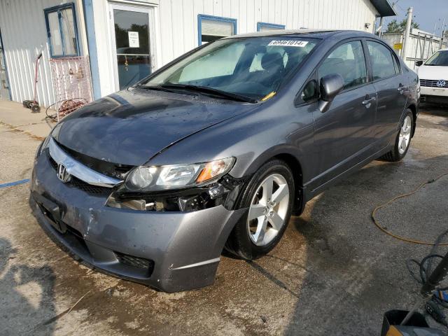 2HGFA16659H312768 - 2009 HONDA CIVIC LX-S GRAY photo 1