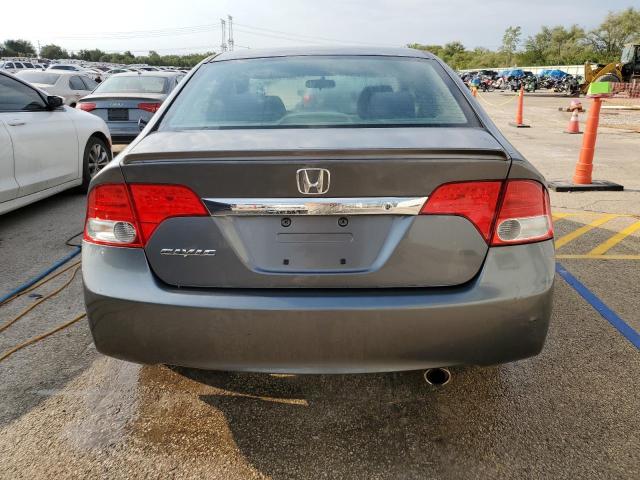 2HGFA16659H312768 - 2009 HONDA CIVIC LX-S 灰色 照片 6
