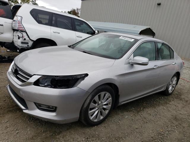 1HGCR3F86DA032891 - 2013 HONDA ACCORD EXL SILVER photo 1