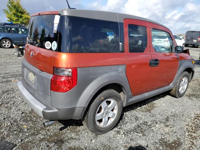 5J6YH28615L031600 - 2005 HONDA ELEMENT EX ORANGE photo 3