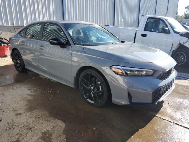 2HGFE4F80SH338773 - 2025 HONDA CIVIC SPORT GRAY photo 4