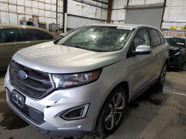 2FMTK4AP5FBB97213 - 2015 FORD EDGE SPORT SILVER photo 1