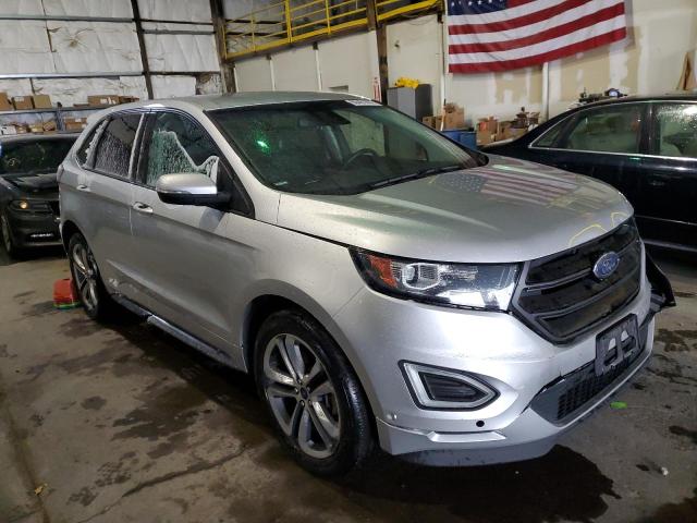 2FMTK4AP5FBB97213 - 2015 FORD EDGE SPORT SILVER photo 4