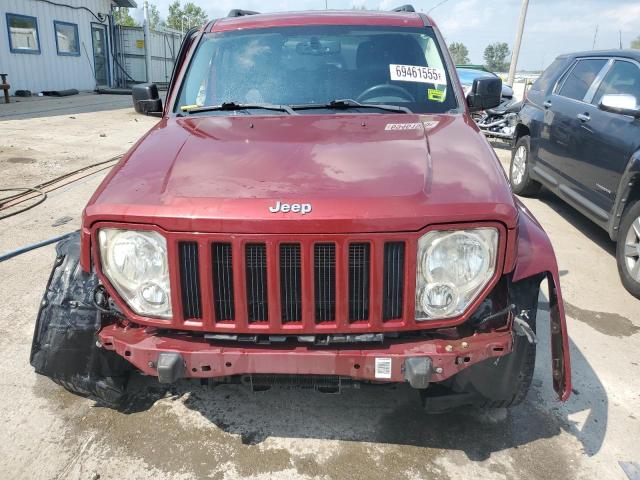 1C4PJMAK7CW185121 - 2012 JEEP LIBERTY SPORT RED photo 5