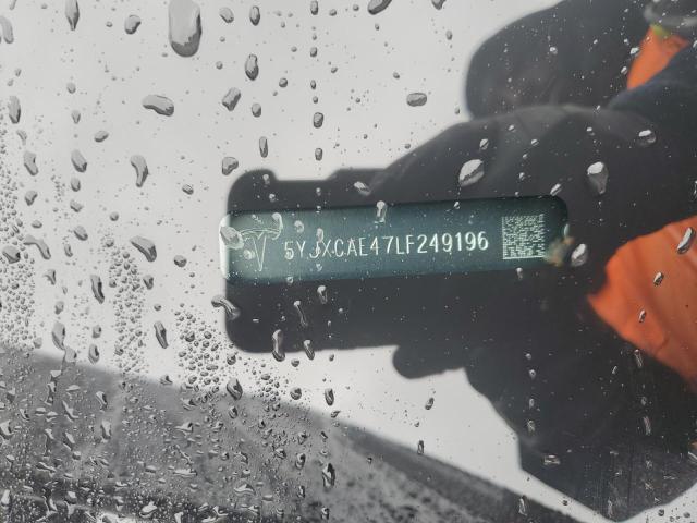 5YJXCAE47LF249196 - 2020 TESLA MODEL X შავი ფოტო 14