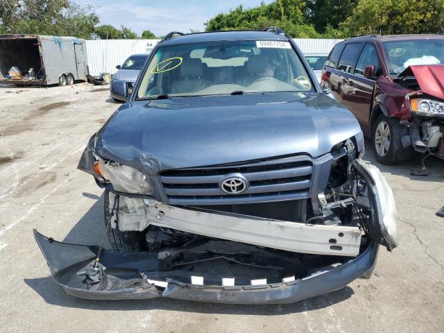 JTEEP21A140062562 - 2004 TOYOTA HIGHLANDER BLUE photo 5