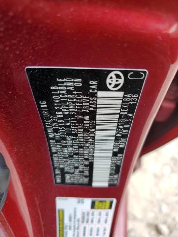 5YFB4MDE9PP006115 - 2023 TOYOTA COROLLA LE RED photo 12