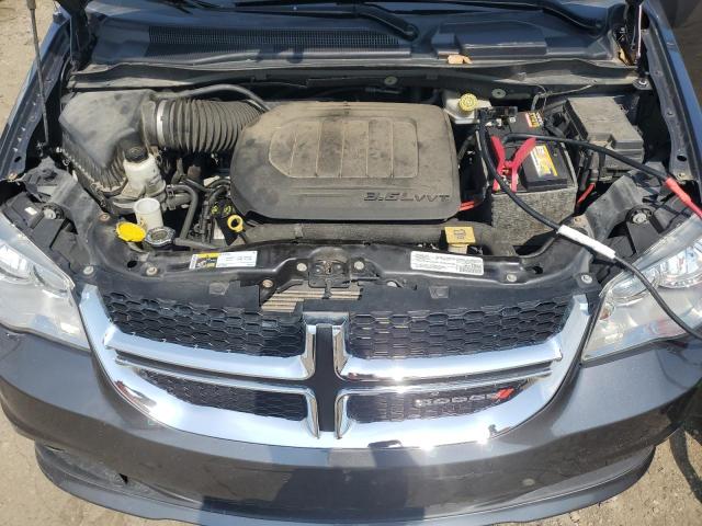 2C4RDGCG1KR545839 - 2019 DODGE GRAND CARA SXT CHARCOAL photo 12