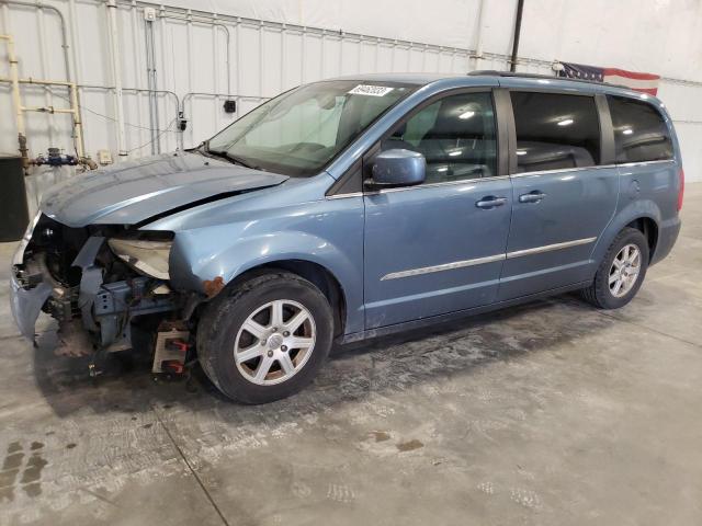 2C4RC1BG7CR207994 - 2012 CHRYSLER TOWN & COU TOURING BLUE photo 1