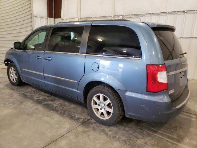 2C4RC1BG7CR207994 - 2012 CHRYSLER TOWN & COU TOURING BLUE photo 2