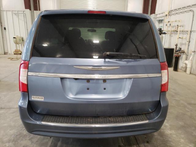 2C4RC1BG7CR207994 - 2012 CHRYSLER TOWN & COU TOURING BLUE photo 6