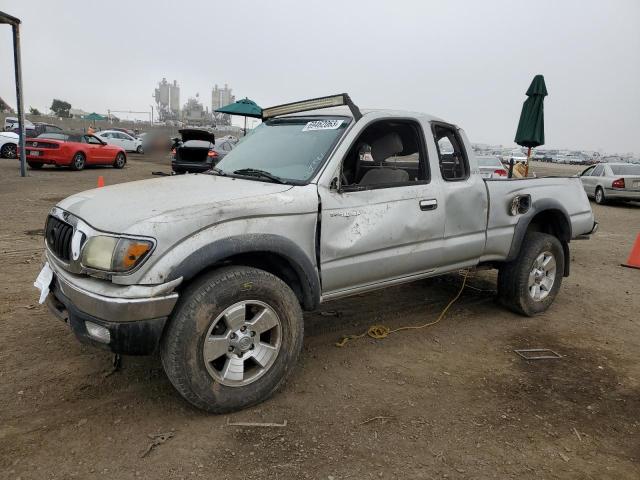 5TESM92N04Z359672 - 2004 TOYOTA TACOMA XTRACAB PRERUNNER ვერცხლისფერი ფოტო 1