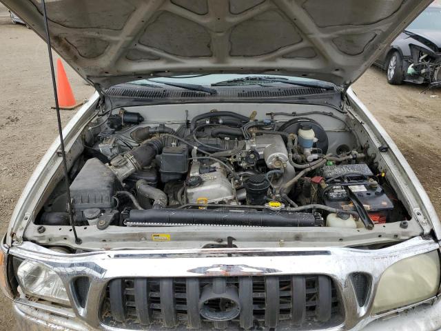 5TESM92N04Z359672 - 2004 TOYOTA TACOMA XTRACAB PRERUNNER ვერცხლისფერი ფოტო 11