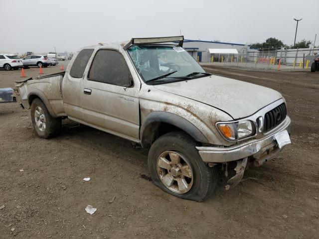5TESM92N04Z359672 - 2004 TOYOTA TACOMA XTRACAB PRERUNNER ვერცხლისფერი ფოტო 4