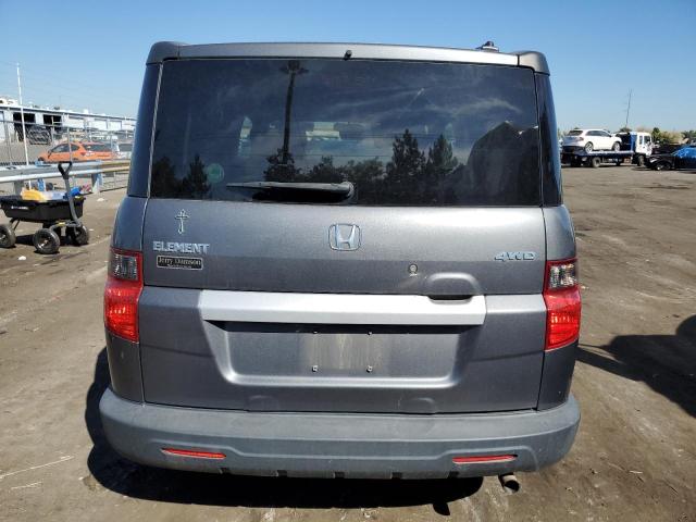 5J6YH2H75BL007272 - 2011 HONDA ELEMENT EX GRAY photo 6