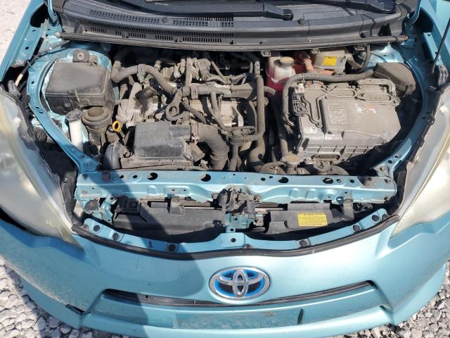 JTDKDTB39D1048182 - 2013 TOYOTA PRIUS C 蓝色 照片 11