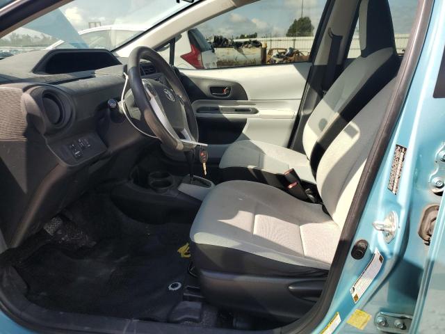 JTDKDTB39D1048182 - 2013 TOYOTA PRIUS C 蓝色 照片 7