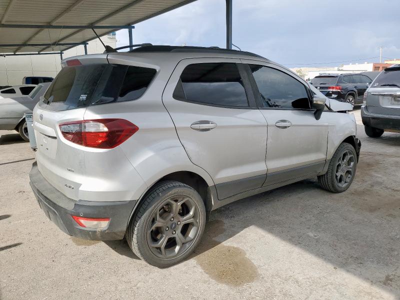 MAJ6P1CL4JC244760 - 2018 FORD ECOSPORT SES Plata foto 3