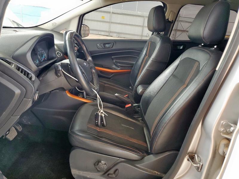 MAJ6P1CL4JC244760 - 2018 FORD ECOSPORT SES Plata foto 7