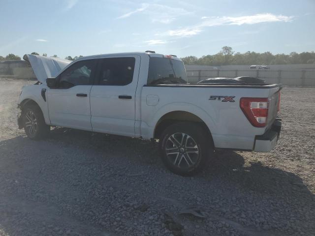 1FTEW1C57NFB74962 - 2022 FORD F150 SUPERCREW WHITE photo 2