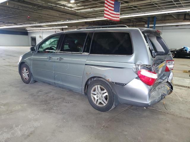 5FNRL38706B126113 - 2006 HONDA ODYSSEY EXL SILVER photo 2