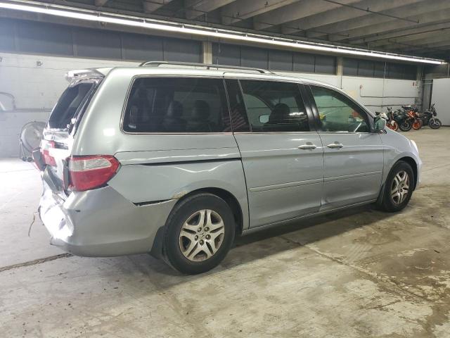 5FNRL38706B126113 - 2006 HONDA ODYSSEY EXL SILVER photo 3