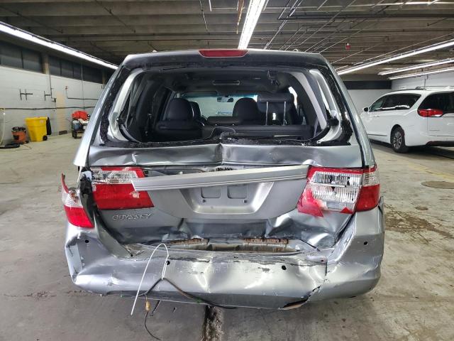 5FNRL38706B126113 - 2006 HONDA ODYSSEY EXL SILVER photo 6
