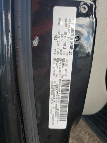 2C4RC1BG2ER143074 - 2014 CHRYSLER TOWN & COU TOURING BLACK photo 13