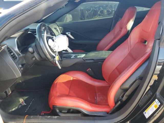 1G1YB2D7XJ5103391 - 2018 CHEVROLET CORVETTE STINGRAY 1LT BLACK photo 7