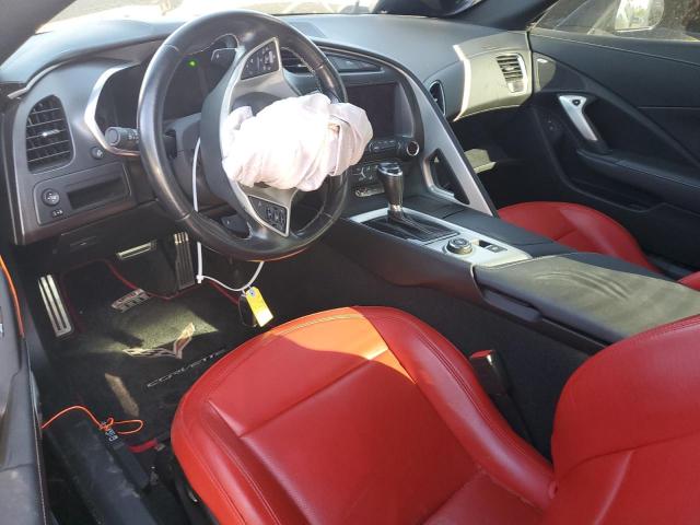 1G1YB2D7XJ5103391 - 2018 CHEVROLET CORVETTE STINGRAY 1LT BLACK photo 8