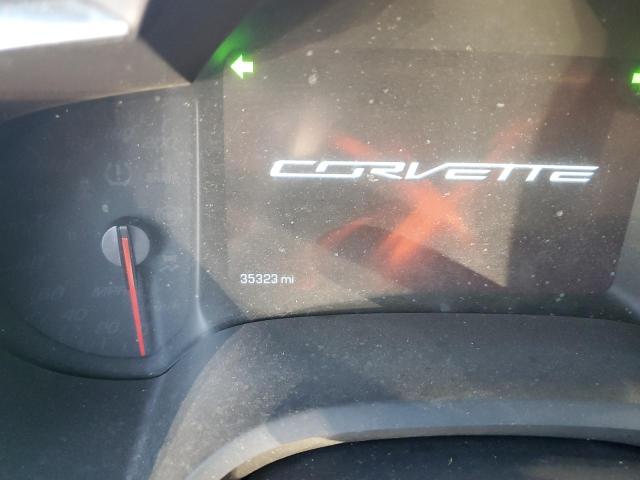1G1YB2D7XJ5103391 - 2018 CHEVROLET CORVETTE STINGRAY 1LT BLACK photo 9