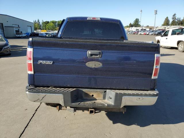 1FTPW14V49FA48474 - 2009 FORD F150 SUPERCREW BLUE photo 6