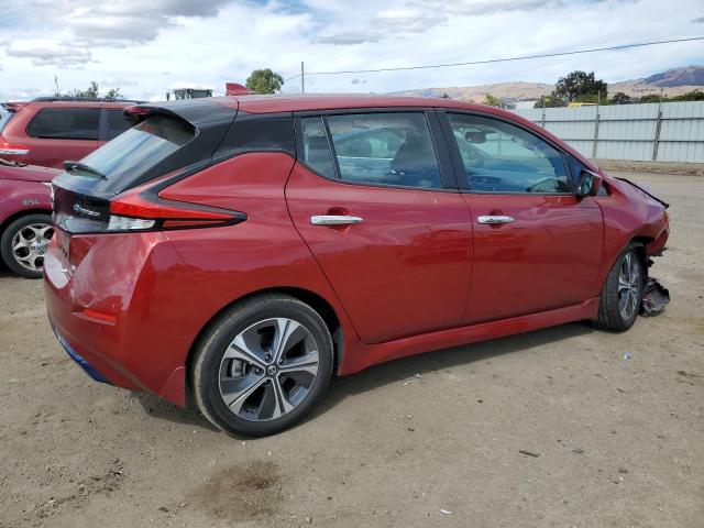 1N4AZ1CV4NC563877 - 2022 NISSAN LEAF SV RED photo 3