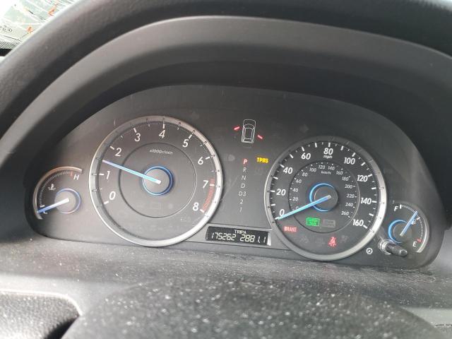 1HGCP2F81AA119240 - 2010 HONDA ACCORD EXL BLACK photo 9